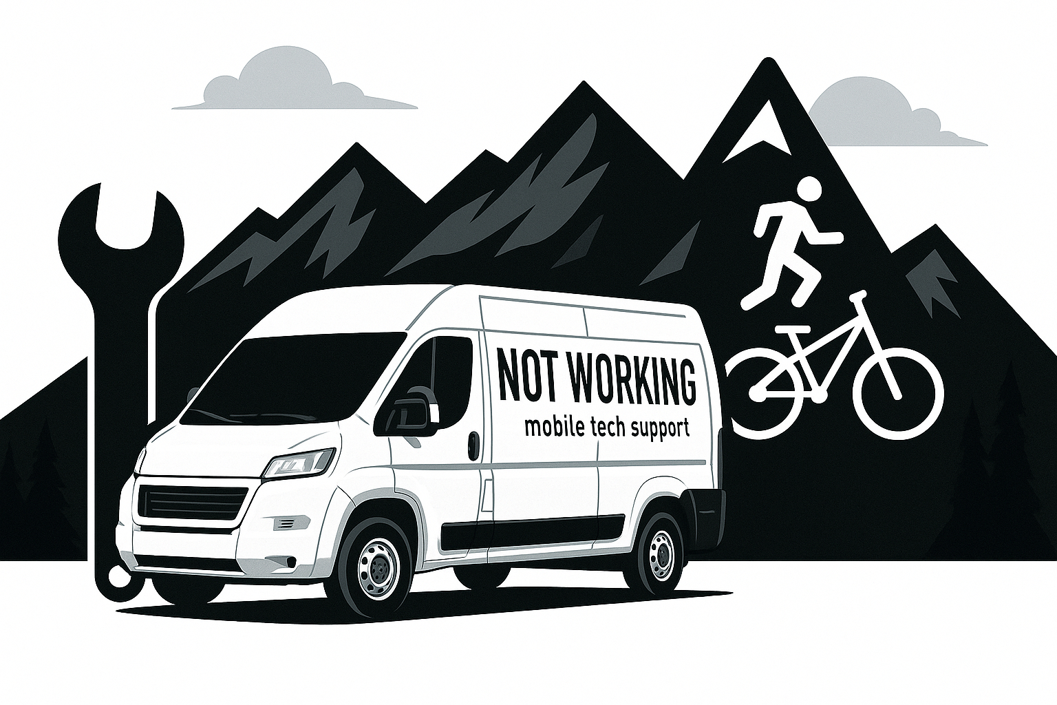 Mobile Computer Repair Technician Van
